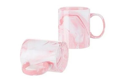 Caneca Mármore Rosa