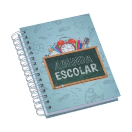 Agenda Escolar Capa Pet - Sublimada