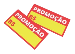 Cartazete Promoção 8x4cm - Arte Pronta